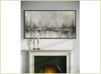 Glezna "Gold City" izmērs 150 x 80 см